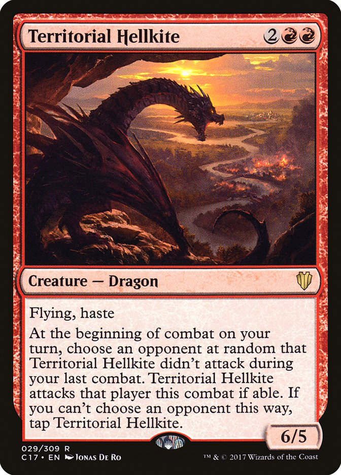 Territorial Hellkite [Commander 2017] | Card Citadel