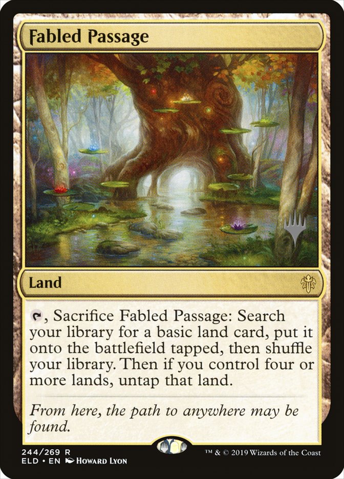 Fabled Passage (Promo Pack) [Throne of Eldraine Promos] | Card Citadel