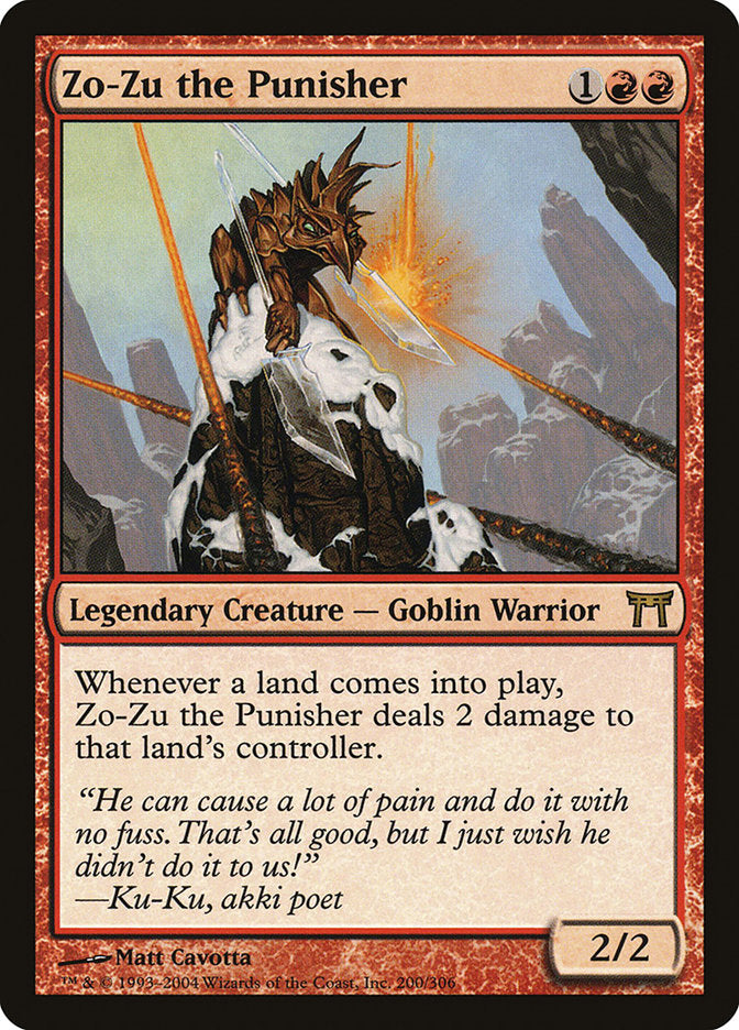 Zo-Zu the Punisher [Champions of Kamigawa] | Card Citadel