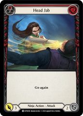 Head Jab (Red) [U-WTR098] (Welcome to Rathe Unlimited)  Unlimited Rainbow Foil | Card Citadel