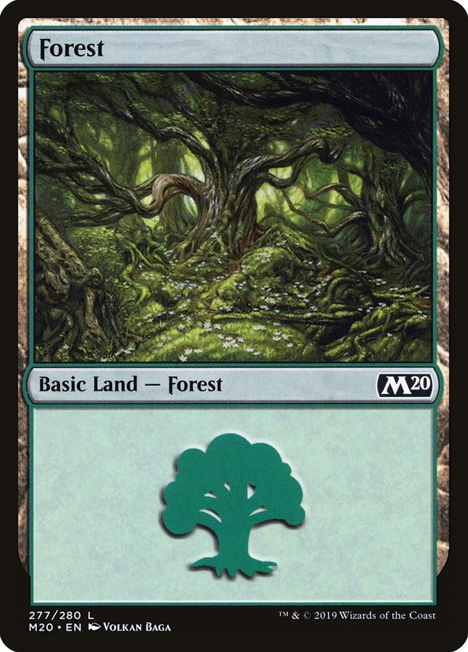 Forest (#277) [Core Set 2020] | Card Citadel