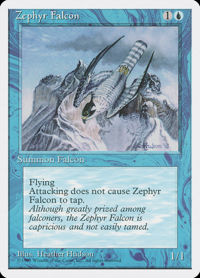 Zephyr Falcon [Fourth Edition] | Card Citadel