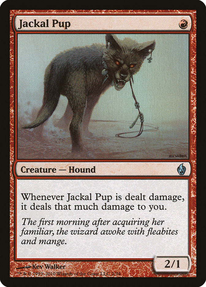 Jackal Pup [Premium Deck Series: Fire and Lightning] | Card Citadel