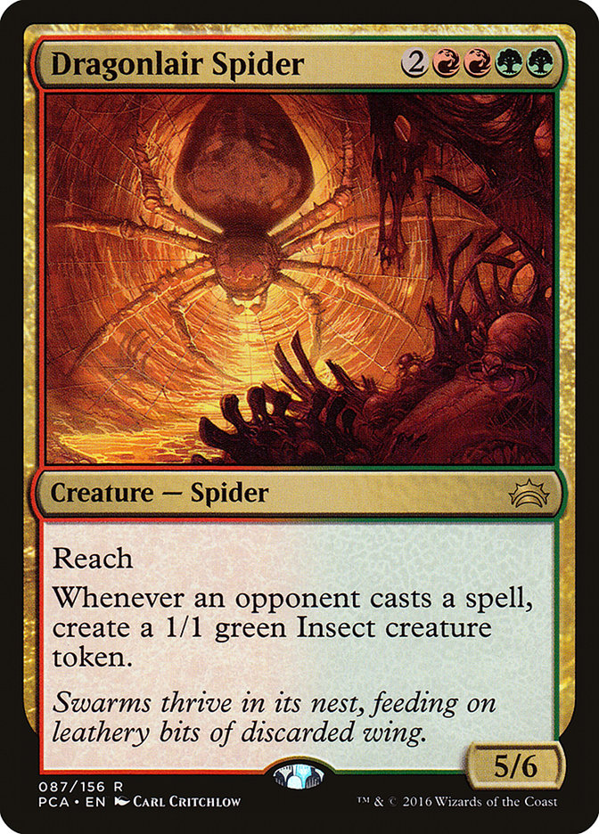 Dragonlair Spider [Planechase Anthology] | Card Citadel