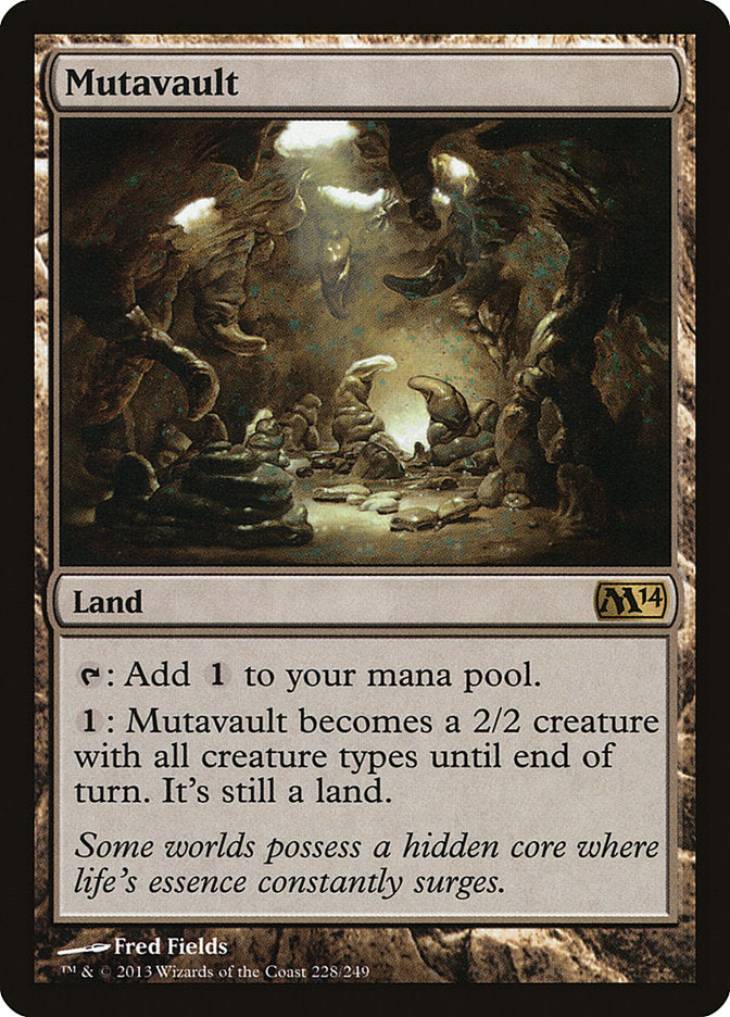 Mutavault [Magic 2014] | Card Citadel