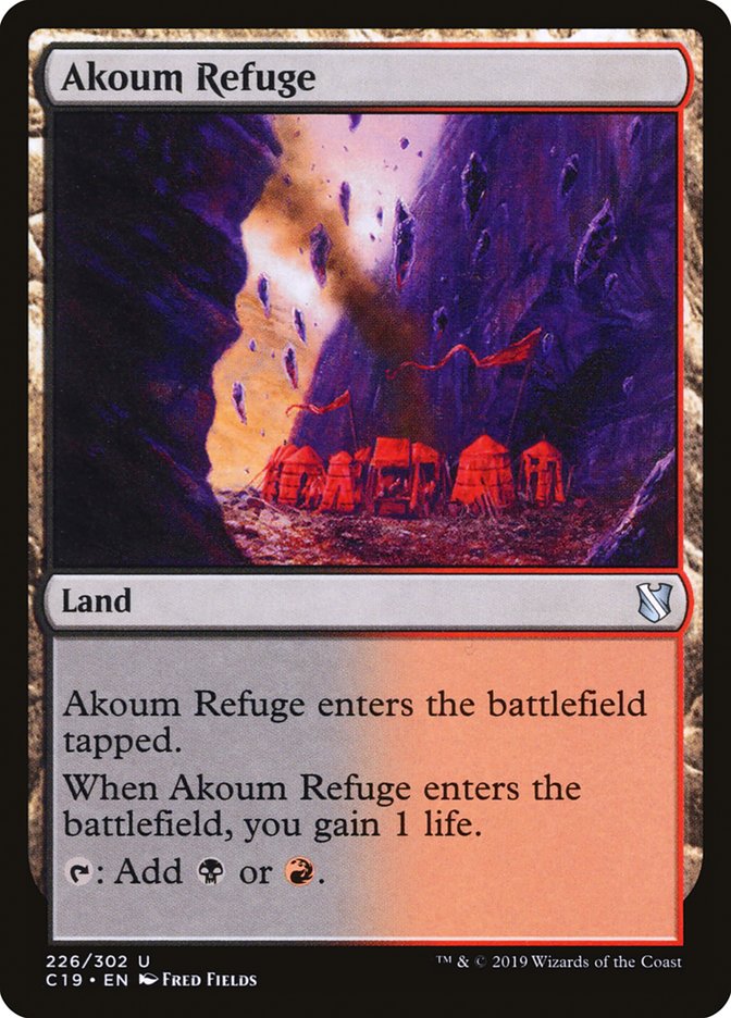 Akoum Refuge [Commander 2019] | Card Citadel