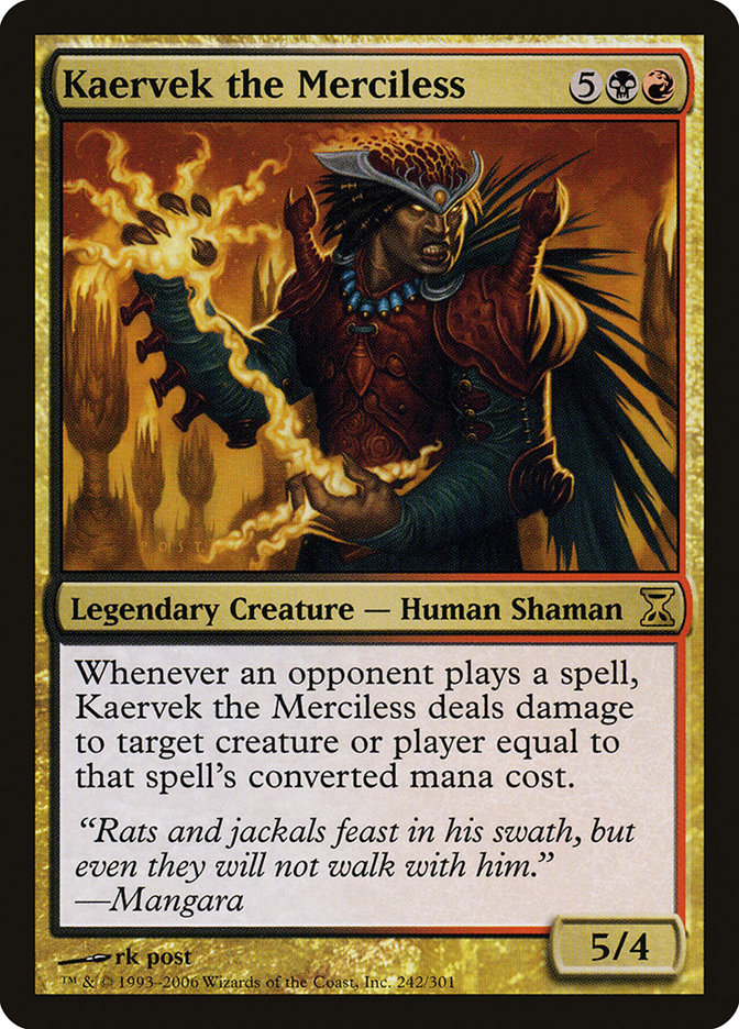 Kaervek the Merciless [Time Spiral] | Card Citadel