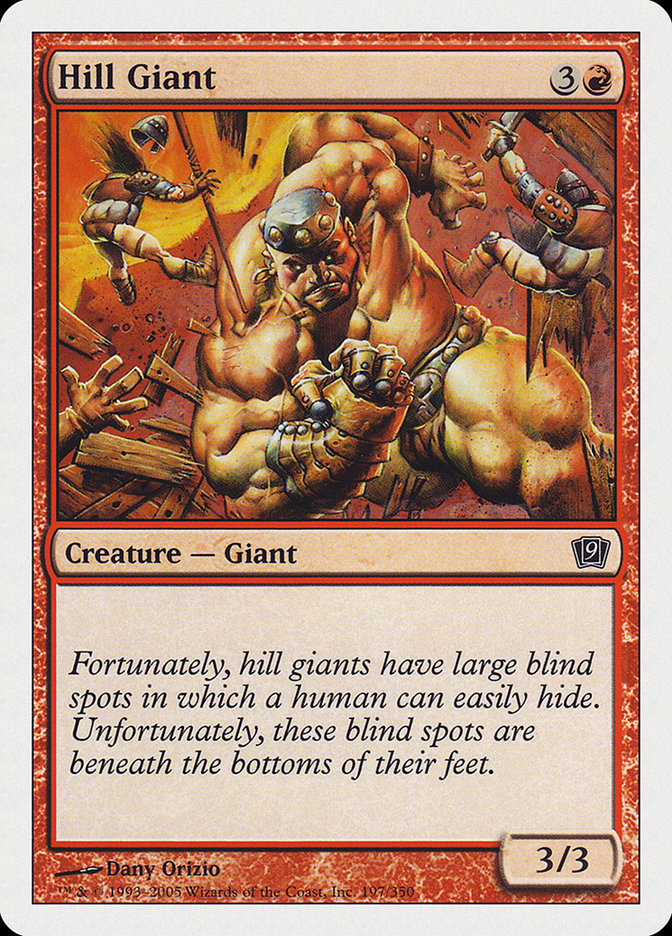 Hill Giant [Ninth Edition] | Card Citadel