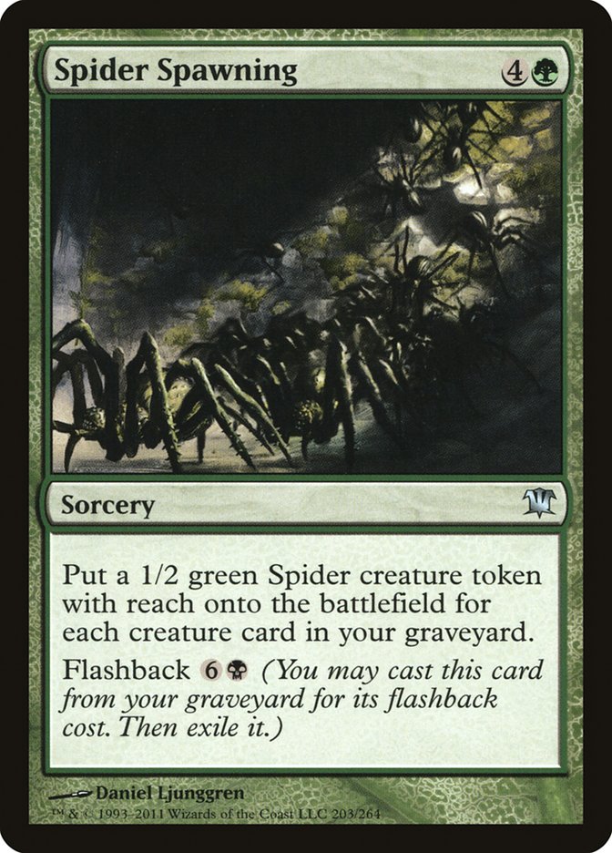 Spider Spawning [Innistrad] | Card Citadel