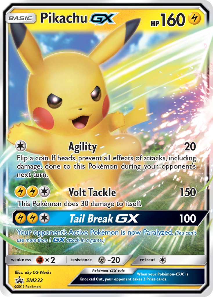 Pikachu GX (SM232) [Sun & Moon: Black Star Promos] | Card Citadel