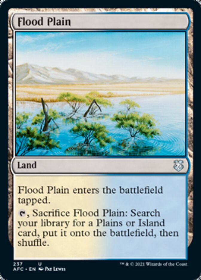 Flood Plain [Dungeons & Dragons: Adventures in the Forgotten Realms Commander] | Card Citadel