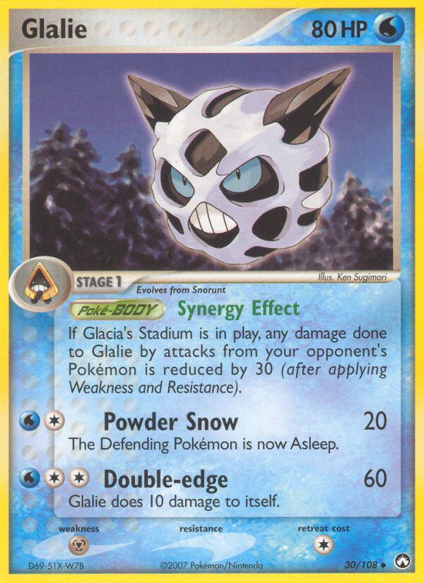 Glalie (30/108) [EX: Power Keepers] | Card Citadel