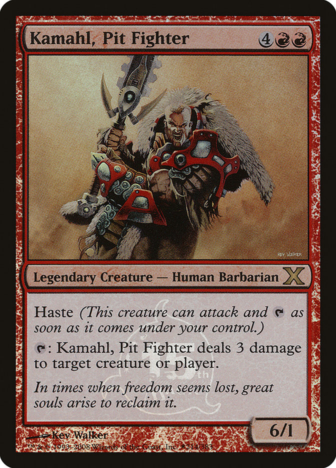 Kamahl, Pit Fighter [15th Anniversary Cards] | Card Citadel