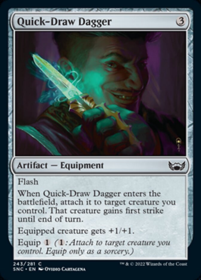 Quick-Draw Dagger [Streets of New Capenna] | Card Citadel