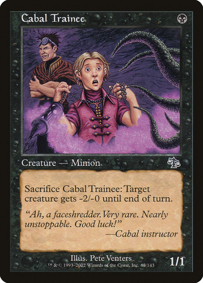 Cabal Trainee [Judgment] | Card Citadel