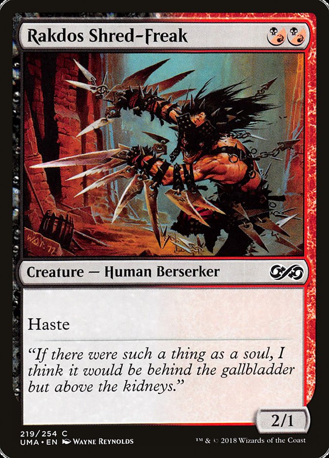 Rakdos Shred-Freak [Ultimate Masters] | Card Citadel