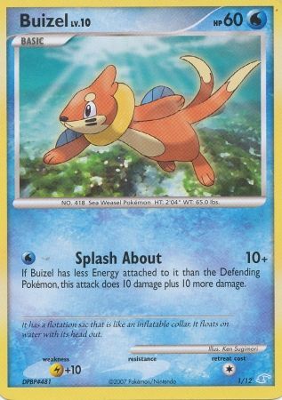 Buizel (1/12) [Diamond & Pearl: Trainer Kit - Manaphy] | Card Citadel