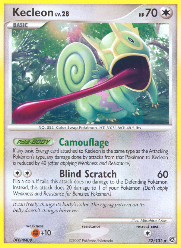 Kecleon (52/132) [Diamond & Pearl: Secret Wonders] | Card Citadel