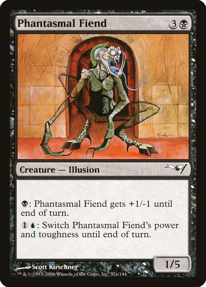 Phantasmal Fiend [Coldsnap Theme Decks] | Card Citadel