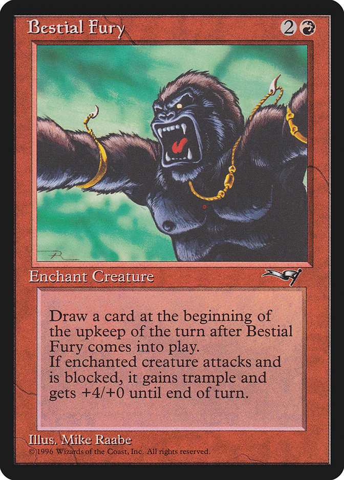 Bestial Fury (Looking Left) [Alliances] | Card Citadel