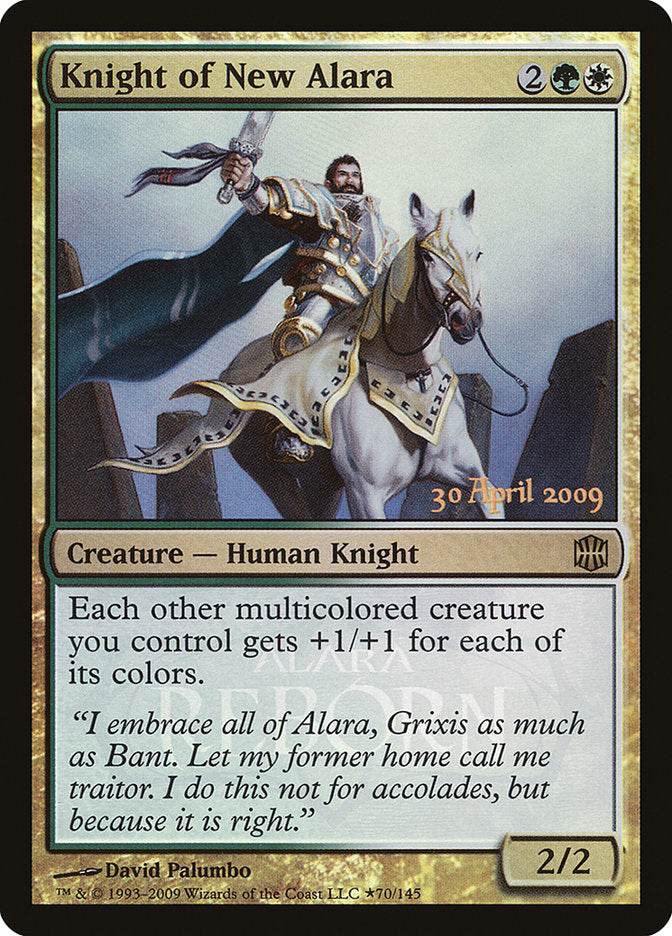 Knight of New Alara (Launch) [Alara Reborn Promos] | Card Citadel