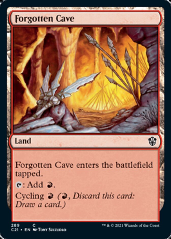 Forgotten Cave [Commander 2021] | Card Citadel