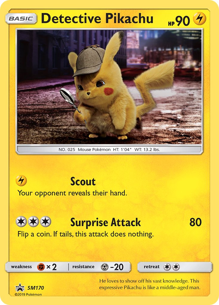 Detective Pikachu (SM170) [Sun & Moon: Black Star Promos] | Card Citadel