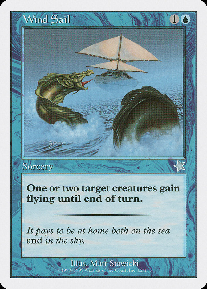 Wind Sail [Starter 1999] | Card Citadel