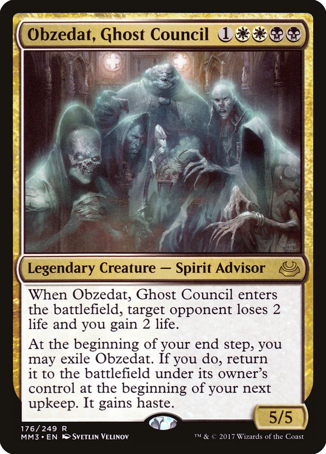 Obzedat, Ghost Council [Modern Masters 2017] | Card Citadel