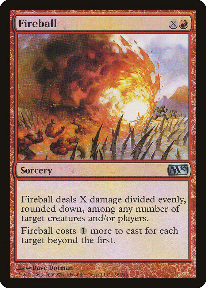 Fireball [Magic 2010] | Card Citadel