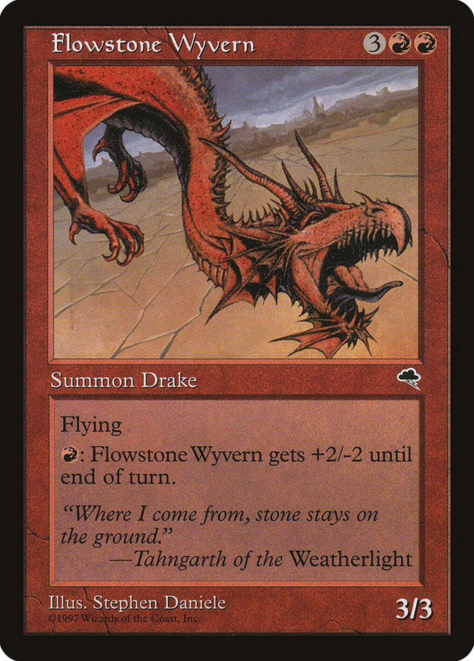 Flowstone Wyvern [Tempest] | Card Citadel