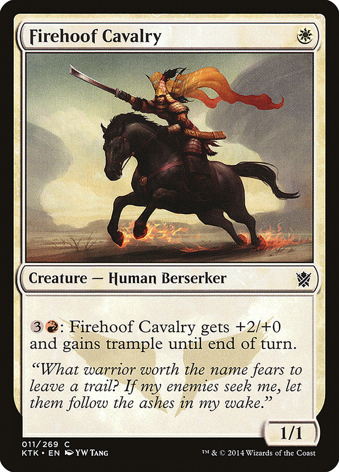 Firehoof Cavalry [Khans of Tarkir] | Card Citadel
