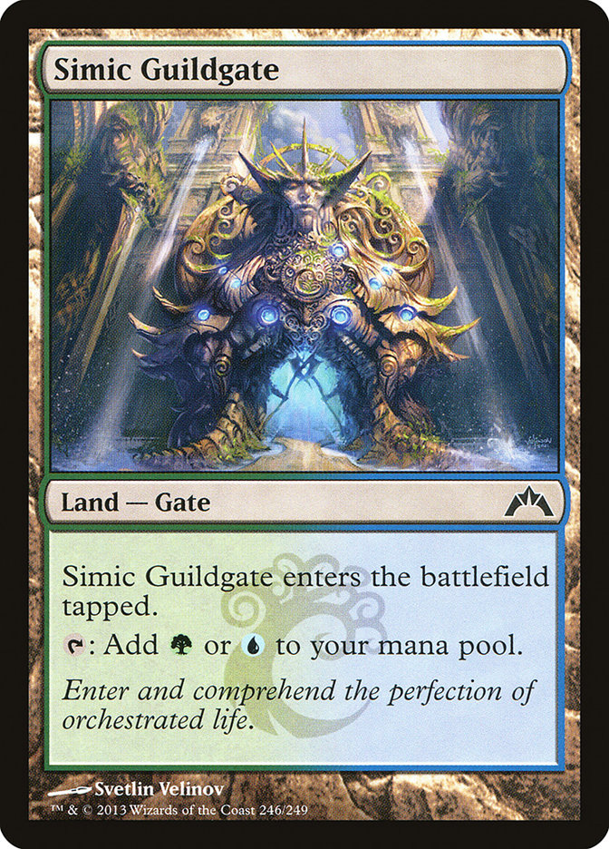 Simic Guildgate [Gatecrash] | Card Citadel