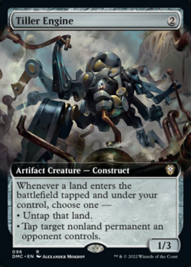 Tiller Engine (Extended Art) [Dominaria United Commander] | Card Citadel