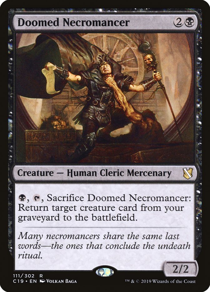 Doomed Necromancer [Commander 2019] | Card Citadel