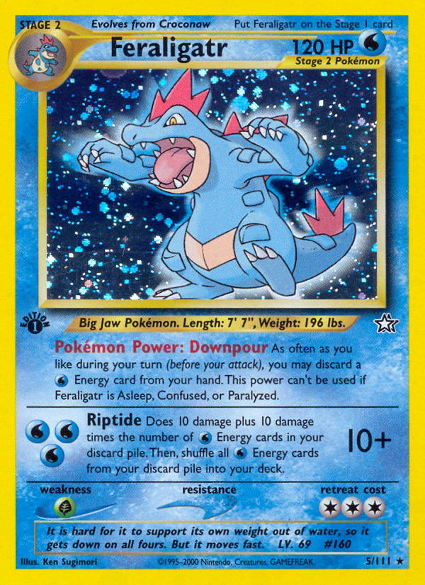 Feraligatr (5/111) [Neo Genesis 1st Edition] | Card Citadel