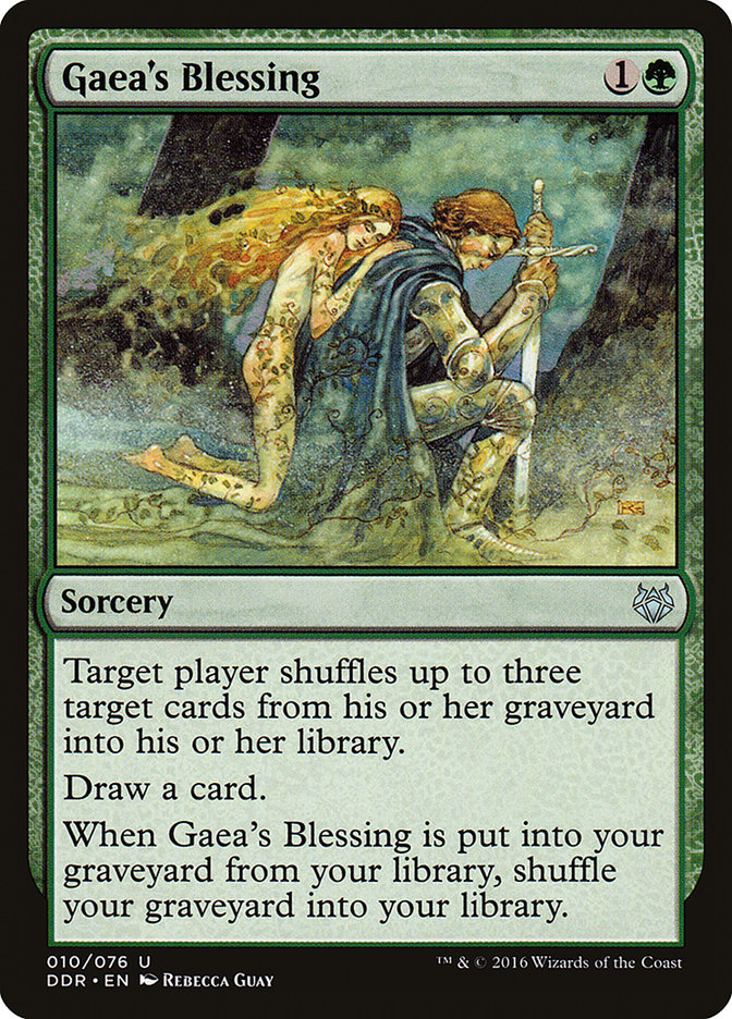 Gaea's Blessing [Duel Decks: Nissa vs. Ob Nixilis] | Card Citadel