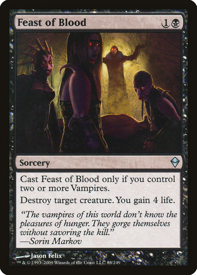 Feast of Blood [Zendikar] | Card Citadel