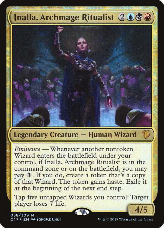 Inalla, Archmage Ritualist [Commander 2017] | Card Citadel