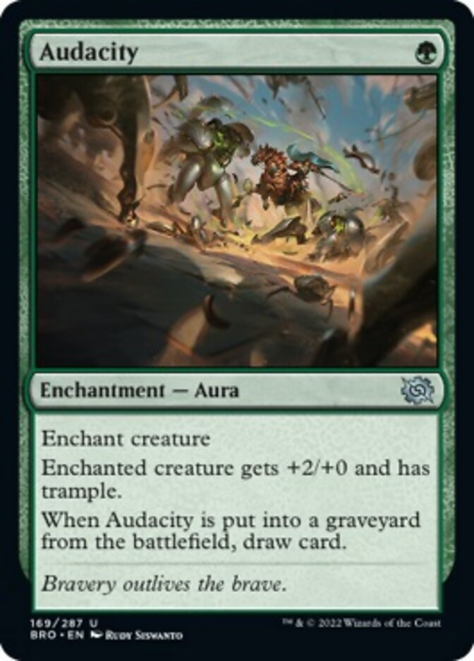 Audacity [The Brothers' War] | Card Citadel