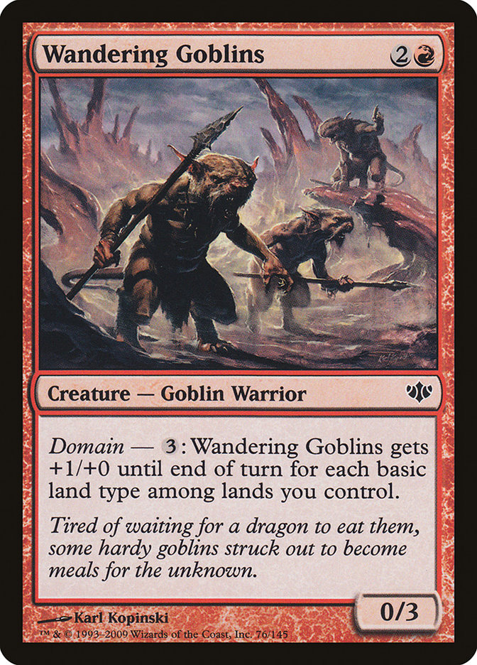 Wandering Goblins [Conflux] | Card Citadel
