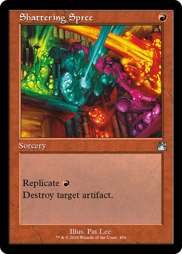 Shattering Spree (Retro Frame) [Ravnica Remastered] | Card Citadel