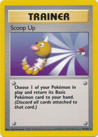 Scoop Up (78/102) [Base Set Unlimited] | Card Citadel