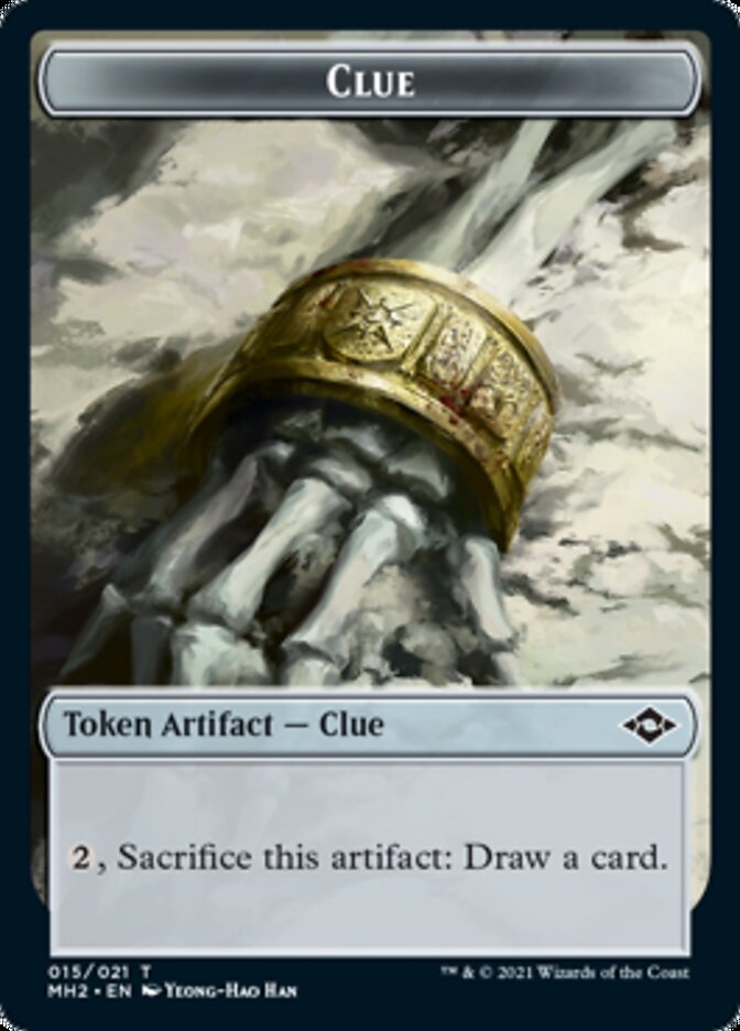 Clue Token (#15) [Modern Horizons 2 Tokens] | Card Citadel