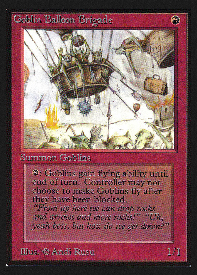 Goblin Balloon Brigade (IE) [Intl. Collectors’ Edition] | Card Citadel
