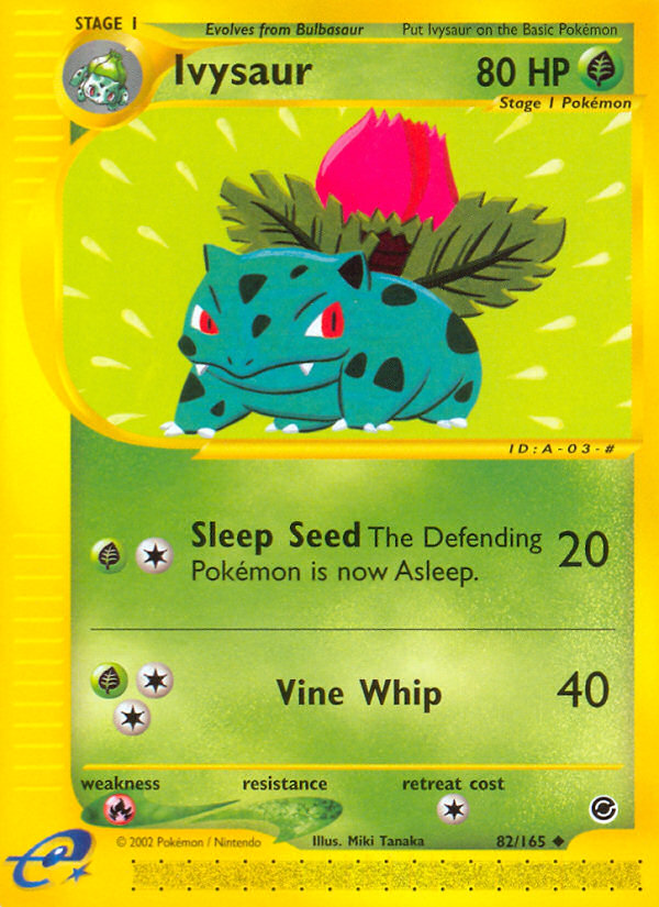 Ivysaur (82/165) [Expedition: Base Set] | Card Citadel