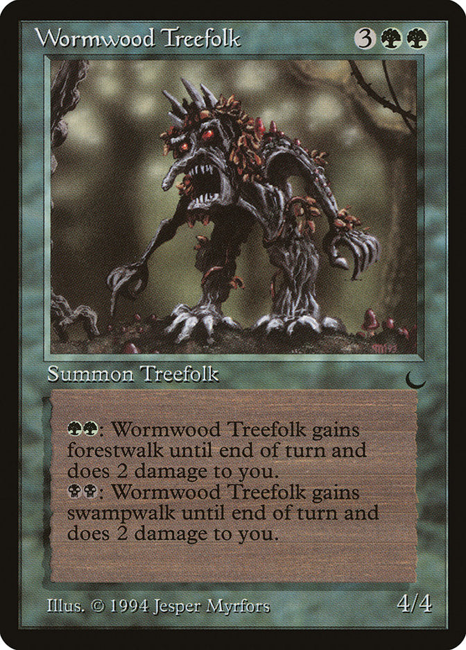 Wormwood Treefolk [The Dark] | Card Citadel