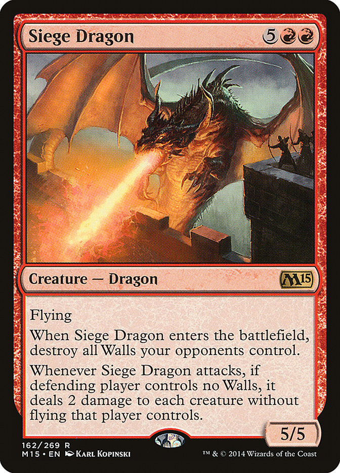 Siege Dragon [Magic 2015] | Card Citadel