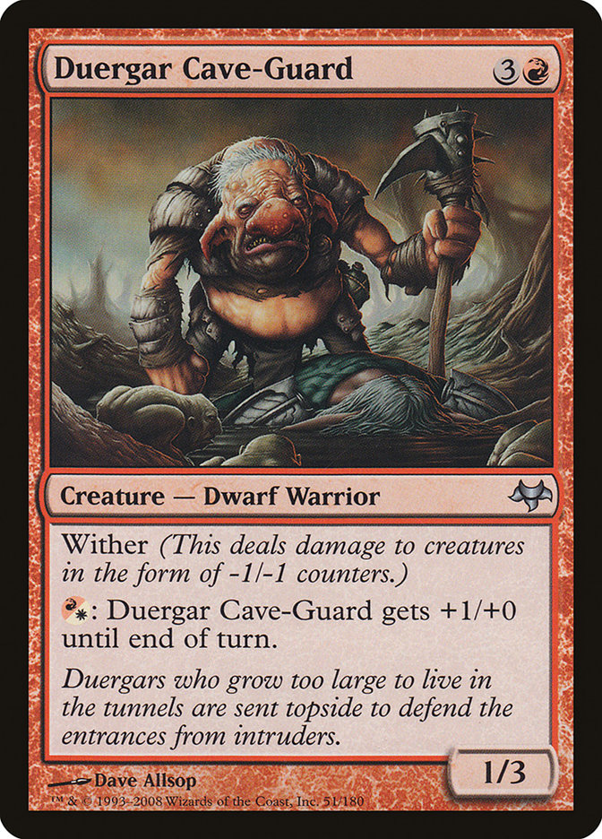 Duergar Cave-Guard [Eventide] | Card Citadel