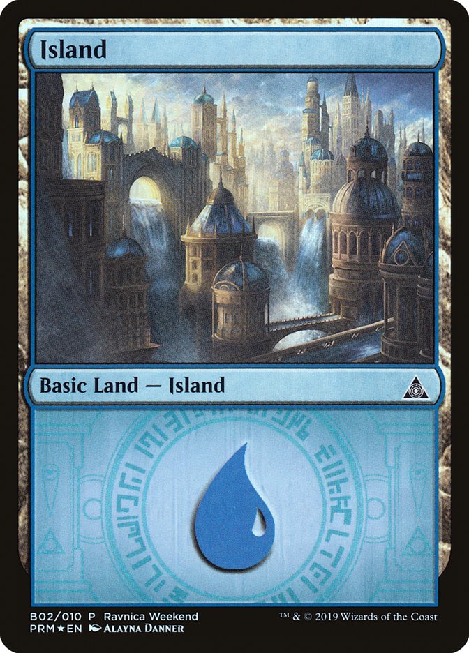 Island (B02) [Ravnica Allegiance Guild Kit] | Card Citadel